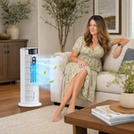 3-in-1 Evaporative Air Cooler Tower Fan with Remote Control - 8