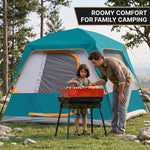 2-4 Person Dome And Cabin Camping Tents - 8