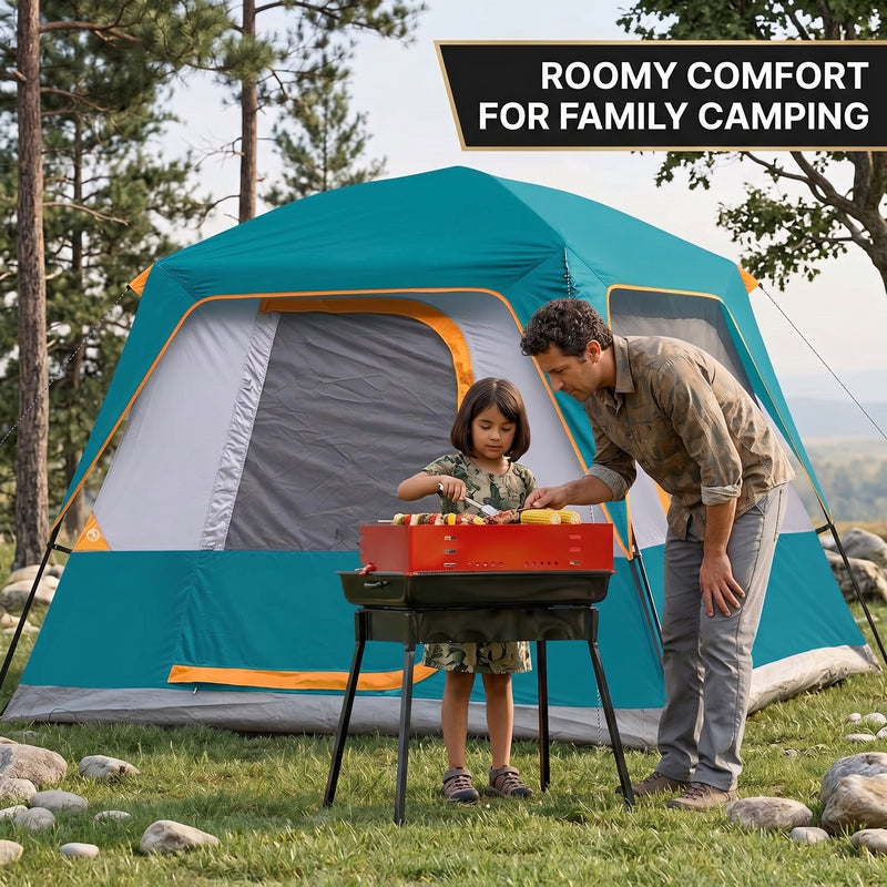 2-4 Person Dome And Cabin Camping Tents - 8