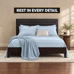 Bamboo Cooling Sheets – 300TC Viscose Sateen Sheet Set - 8