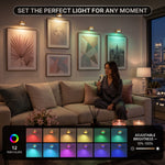 Picture Lights for Wall, Rechargeable Battery Operated LED Gallery Light Bar with Remote & Timer, Dimmable Wireless Wall Sconce for Paintings & Frames - 8
