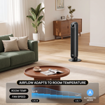 Tower Fan With Remote – 90° Oscillation, 36″ & 42″ - 8