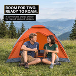 2-4 PERSON LIGHTWEIGHT BACKPACKING DOME CAMPING TENTS - 8