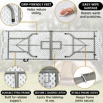 8 ft Heavy Duty Folding Table - 8