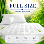 Waterproof Mattress & Pillow Protector – Breathable Quilted Mattress Cover with Deep Pocket - 8