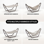 Adjustable 9-14FT Heavy-Duty Hammock Stand – 550-660LBS Outdoor/Indoor Steel Frame - 8