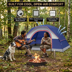 2-4 Person Dome And Cabin Camping Tents - 8