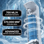 3-in-1 Evaporative Air Cooler Tower Fan with Remote Control - 8
