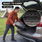 4 ft Adjustable Folding Camping Table - 8