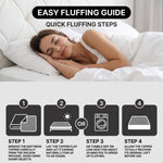 Waterproof Mattress & Pillow Protector – Breathable Quilted Deep Pocket Cover - 8