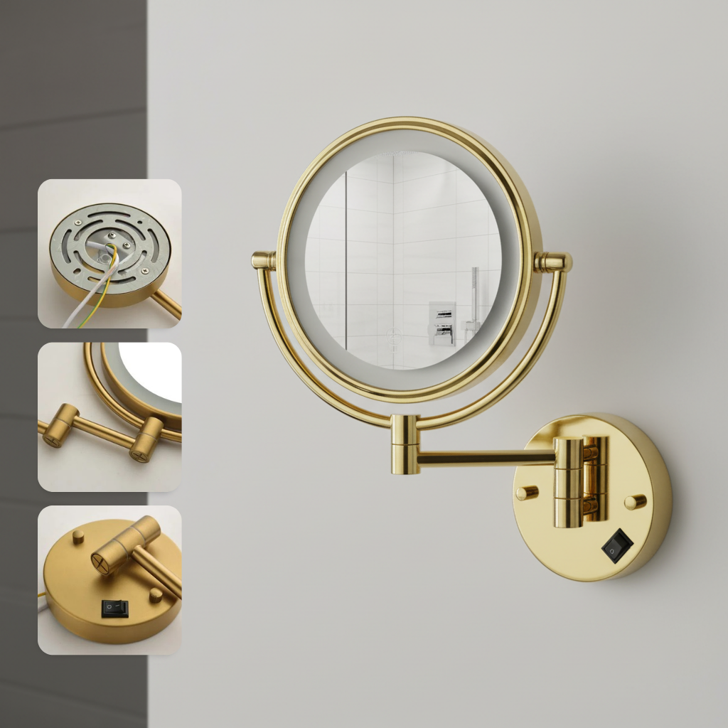 8 Inch LED Wall Mount Vanity Mirror