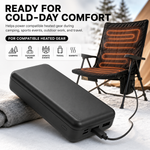 Portable Adjustable Hunting Chair with Swivel & Heated - 8