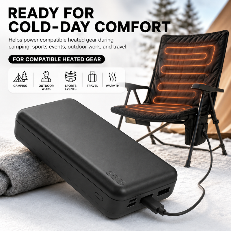 Portable Adjustable Hunting Chair with Swivel & Heated - 8