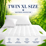 Waterproof Mattress & Pillow Protector – Breathable Quilted Mattress Cover with Deep Pocket - 8