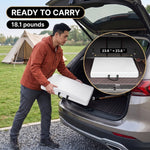 4 ft Adjustable Folding Camping Table - 8