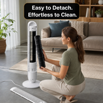 Tower Fan With Remote – 90° Oscillation, 36″ & 42″ - 8