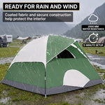 2-4 PERSON LIGHTWEIGHT BACKPACKING DOME CAMPING TENTS - 8