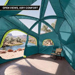 5–8 PERSON FAMILY DOME CAMPING TENT – WATERPROOF OUTDOOR TENT WITH RAINFLY & CARRY BAG - 8