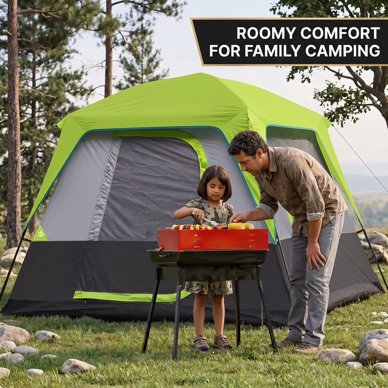 2-4 Person Dome And Cabin Camping Tents - 8