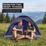 2-4 PERSON LIGHTWEIGHT BACKPACKING DOME CAMPING TENTS - 8