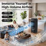 3-in-1 Evaporative Air Cooler Tower Fan with Remote Control - 8