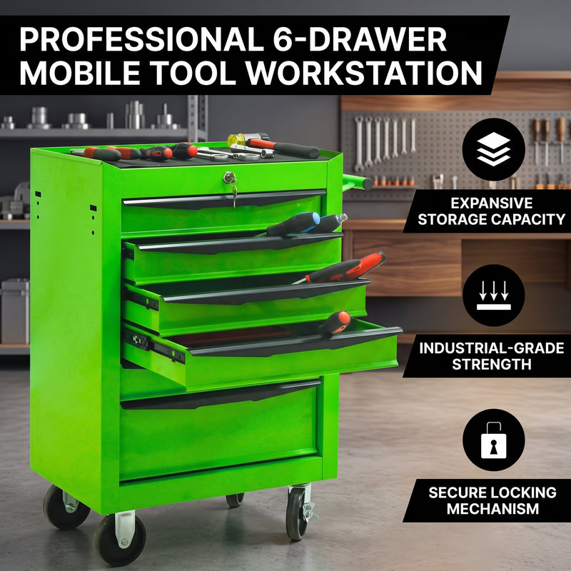 Portable Metal Tool Box Organizer – Compact & Large Options - 8