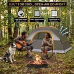 2-4 Person Dome And Cabin Camping Tents - 8