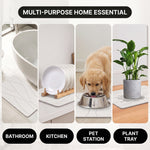 STONE BATH MAT – QUICK-DRY DIATOMACEOUS EARTH SHOWER MAT - 8