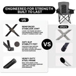 Portable 2-Person Hammock with Steel Stand – Heavy Duty Outdoor & Indoor Relaxation Swing - 8