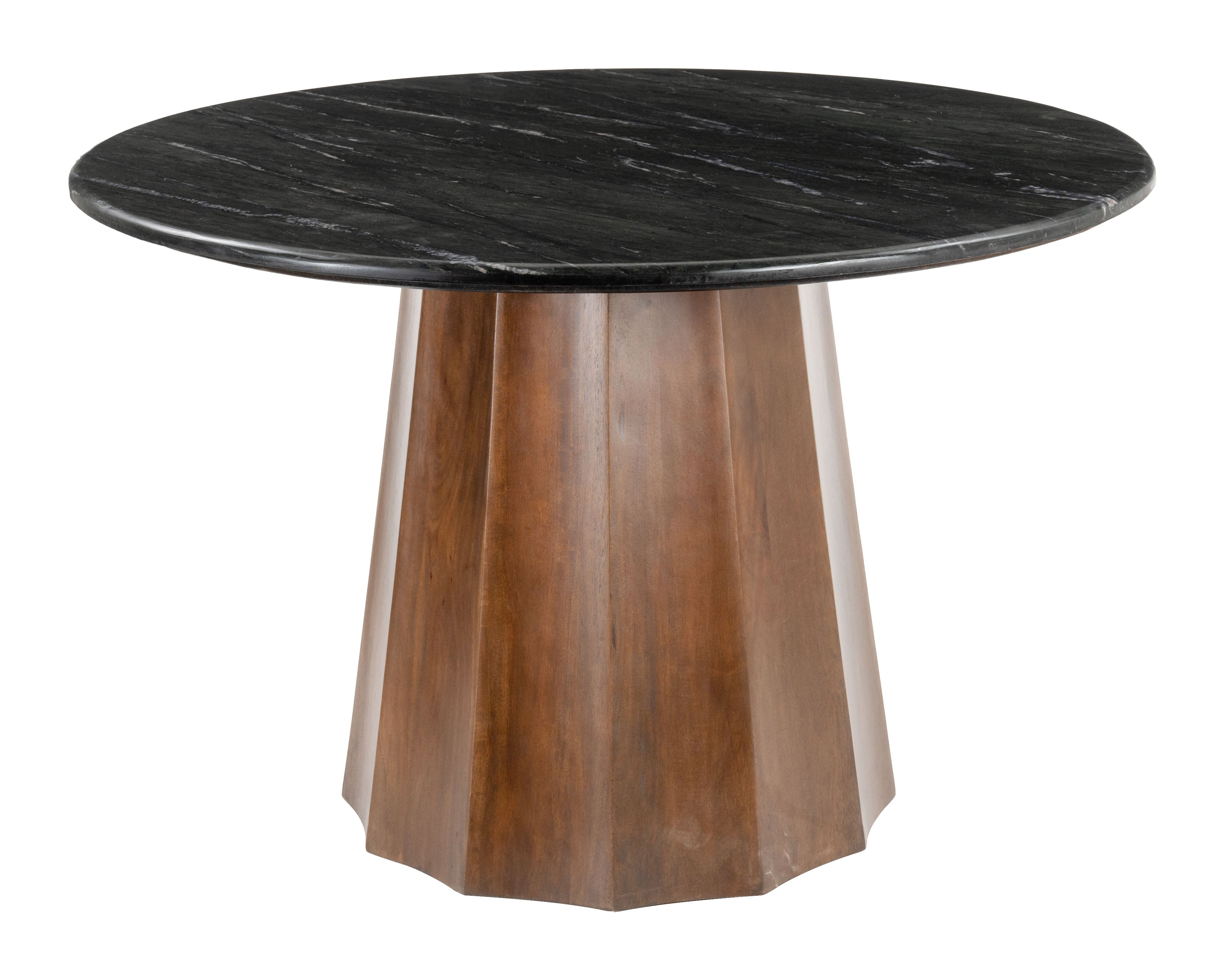 Aipe Dining Table Black & Brown