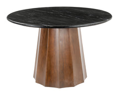 Aipe Dining Table Black & Brown