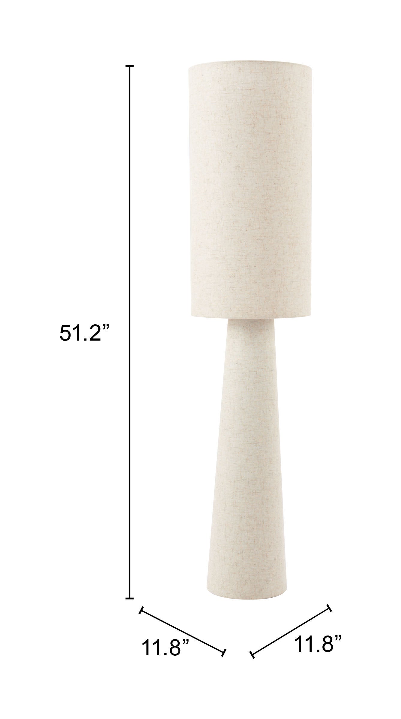 Heaven Floor Lamp Beige