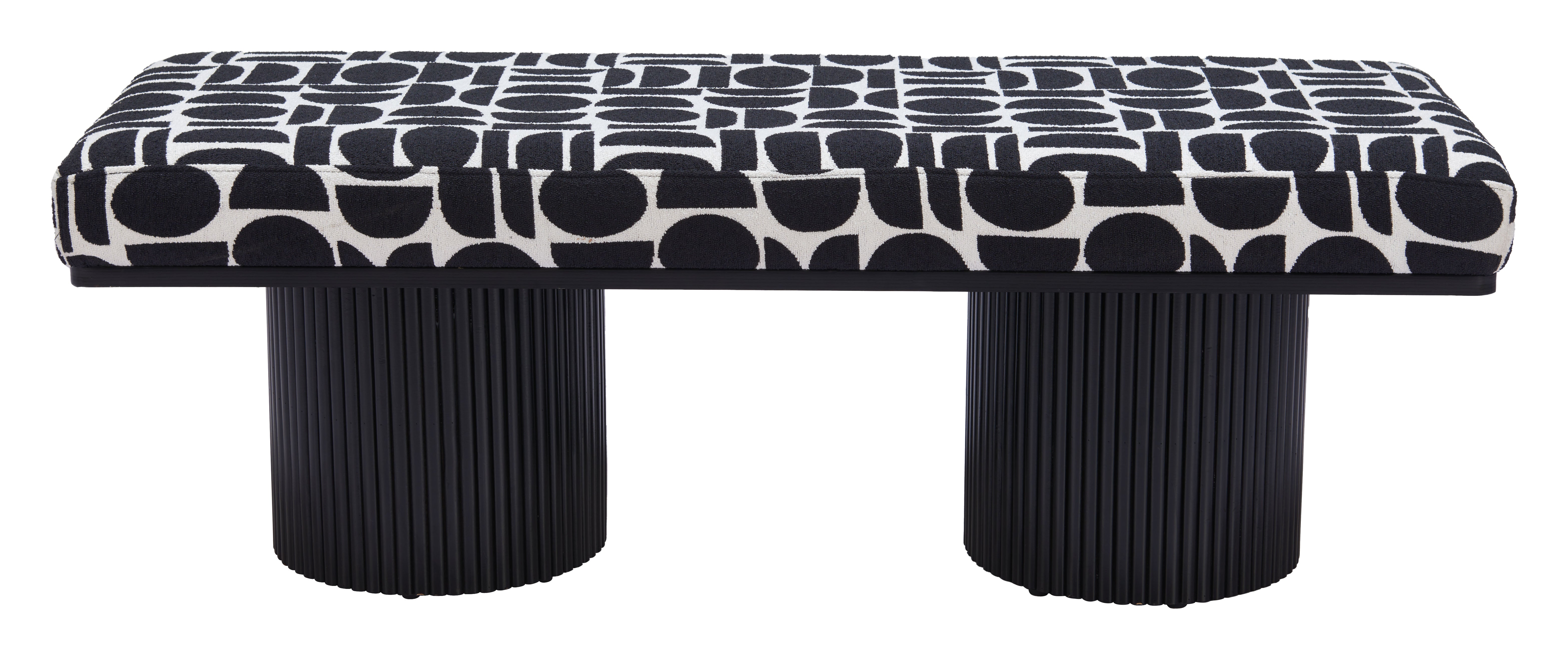 Botoia Bench Black & White