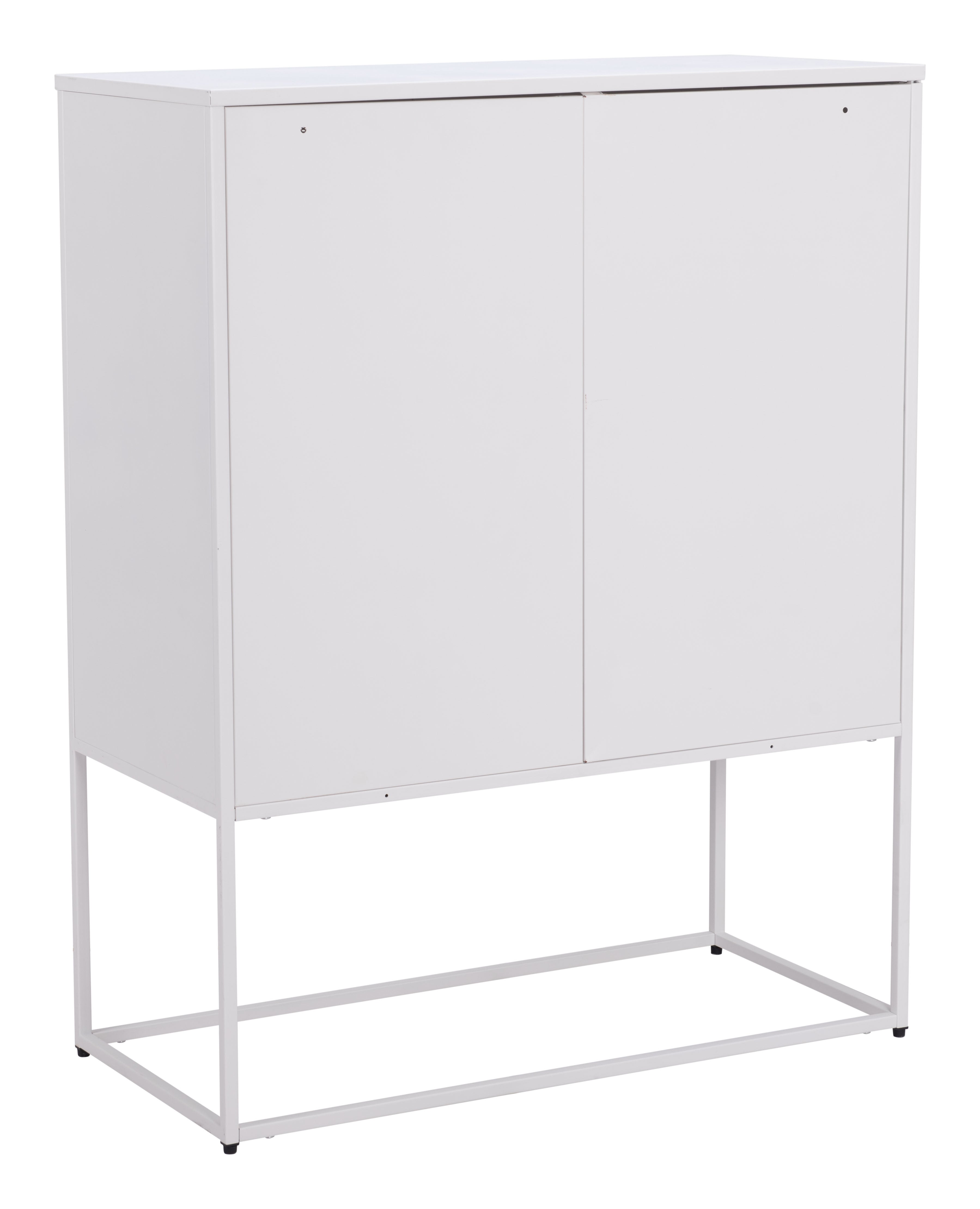 Lazaro Cabinet White