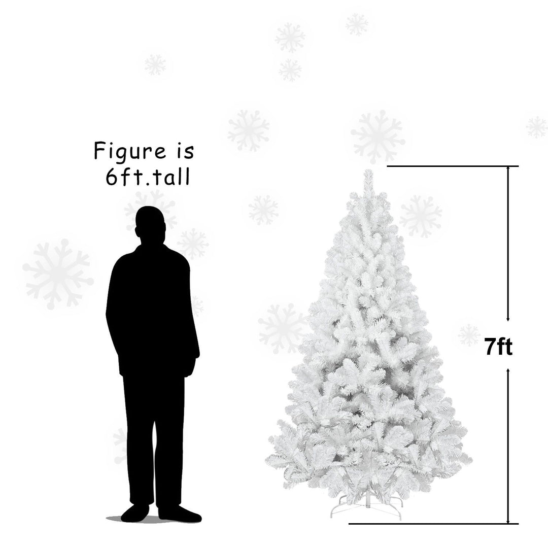 8ft White Christmas Tree