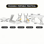 8 ft Heavy Duty Folding Table - 8i