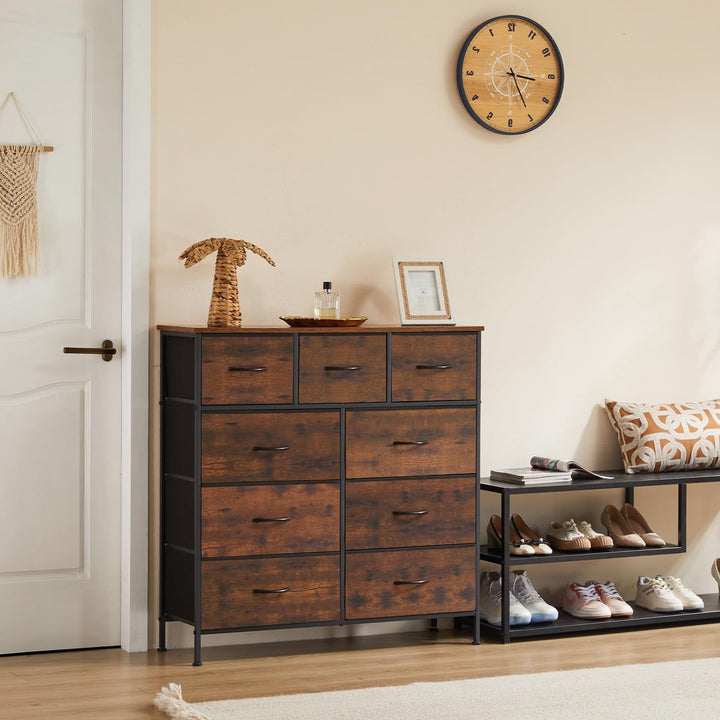 9-Drawer Fabric Storage Tower