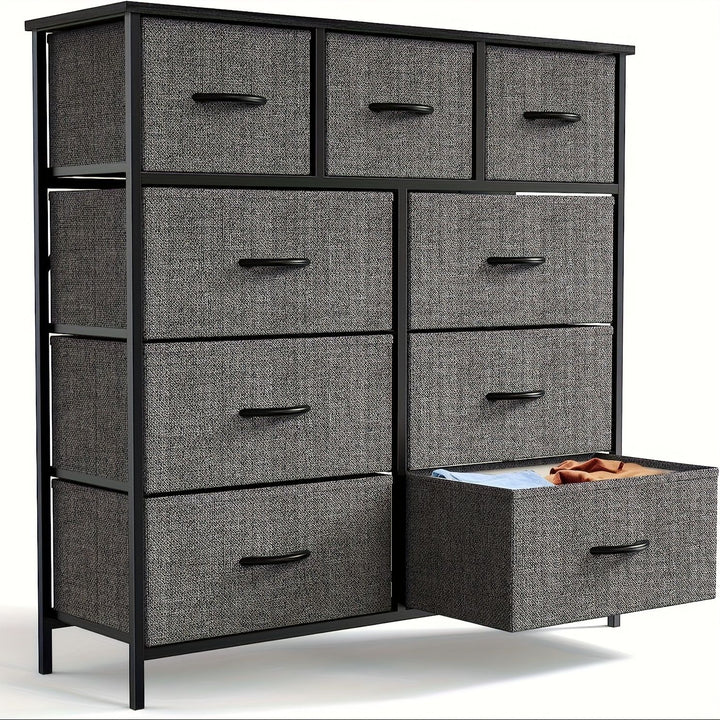 9-Drawer Fabric Storage Tower