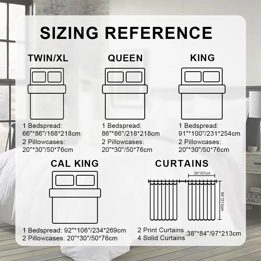 SereniSoft 9-Piece All-Season Microfiber Bedding & Curtain Collection