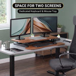 Standing Desk Converter – Adjustable Sit-to-Stand Desk Riser - 9.