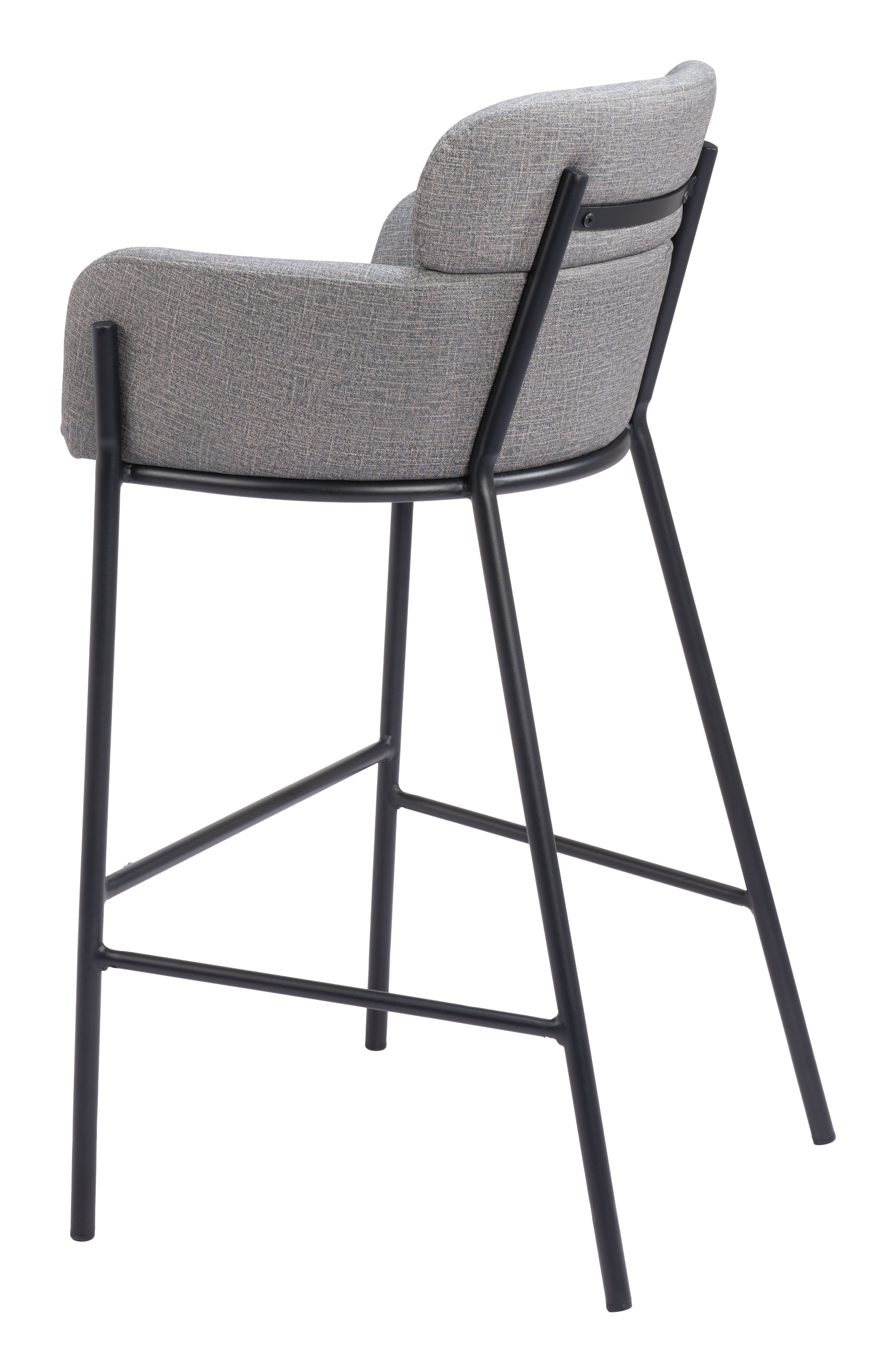 Bremor Barstool Slate Gray