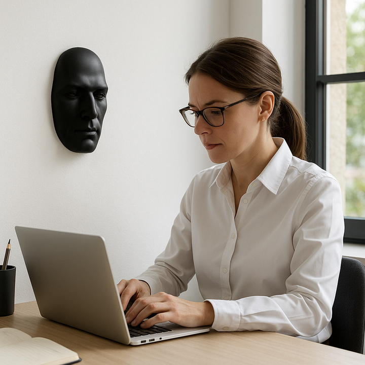 Exclusive Sumerian Masculine Face Matte Black Resin Wall Sculpture - Premium 28" Statement Art Collection