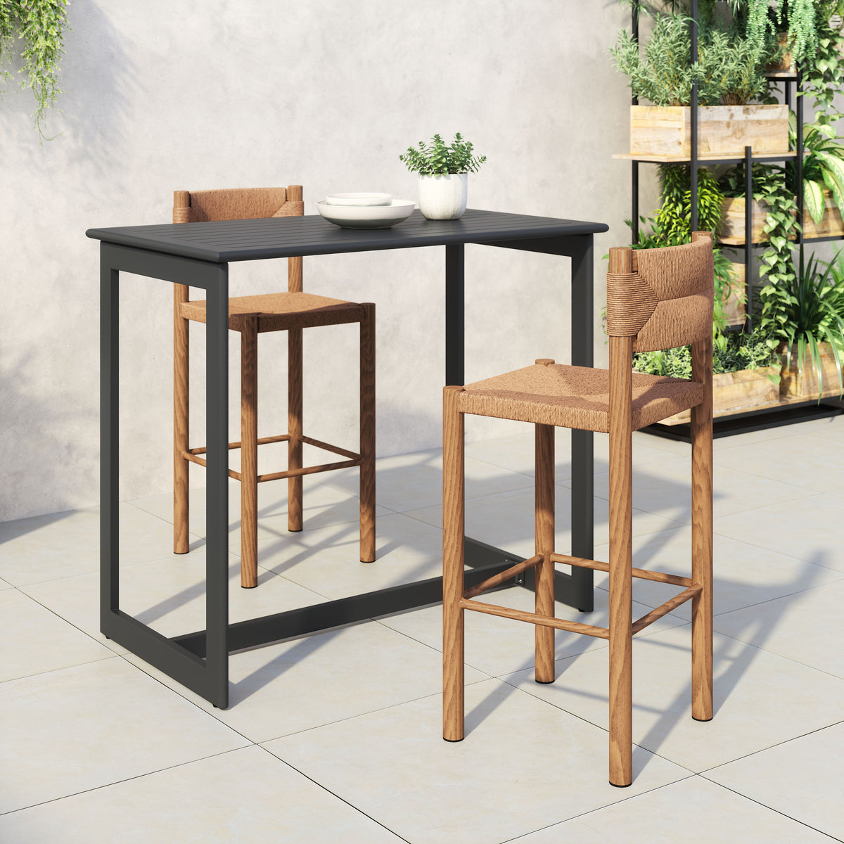 Iska Barstool Natural (SET OF 2)