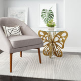 Motyl Accent Table Gold