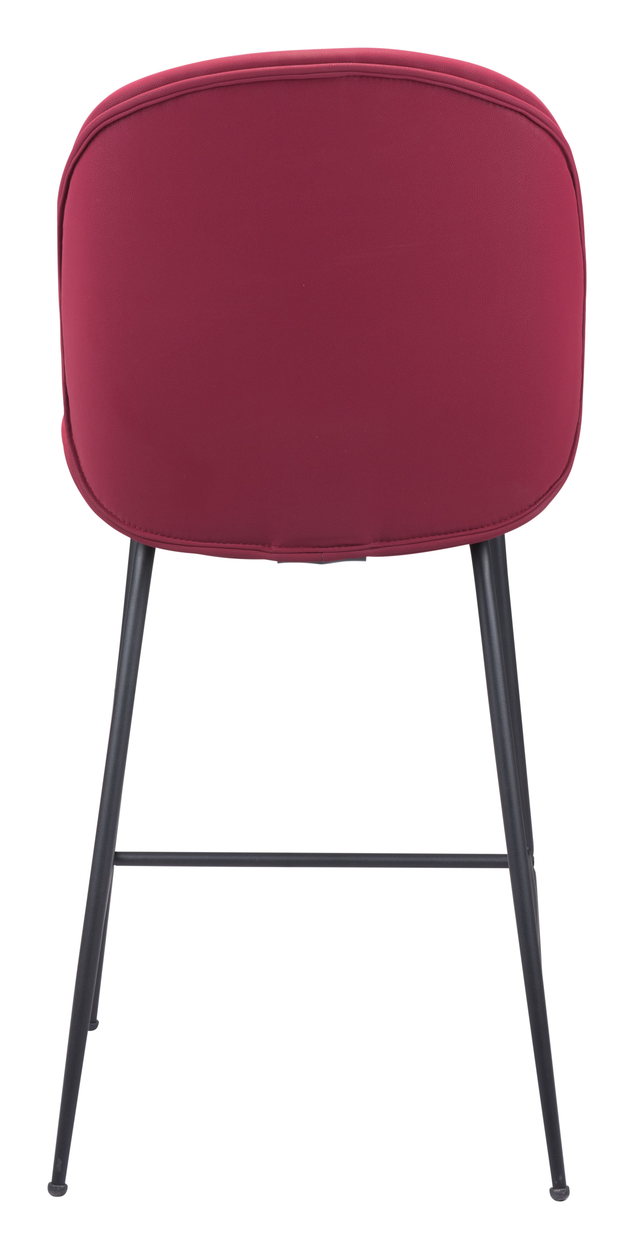 Miles Counter Stool Red