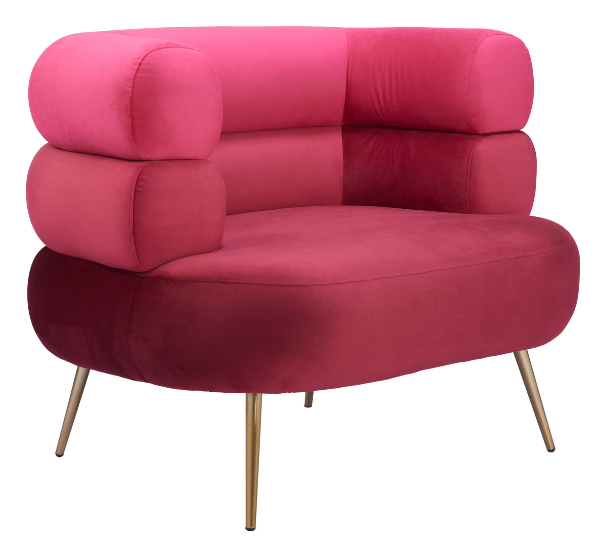 Arish Accent Chair Red