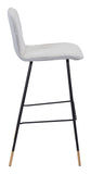 Gironde Barstool Light Gray