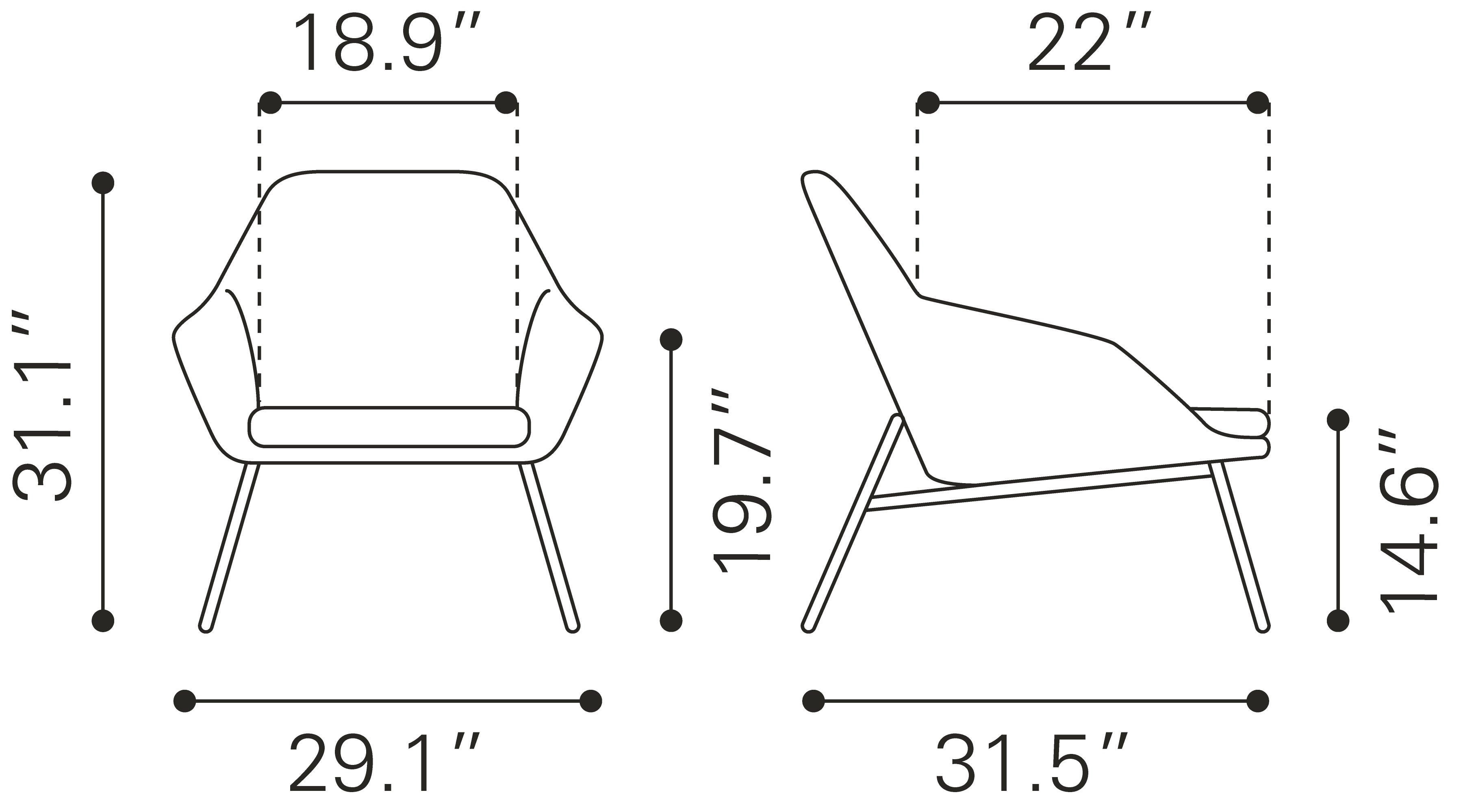 Manuel Accent Chair Gray