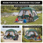2-4 Person Dome And Cabin Camping Tents - 9