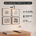 Picture Lights for Wall, Rechargeable Battery Operated LED Gallery Light Bar with Remote & Timer, Dimmable Wireless Wall Sconce for Paintings & Frames - 9